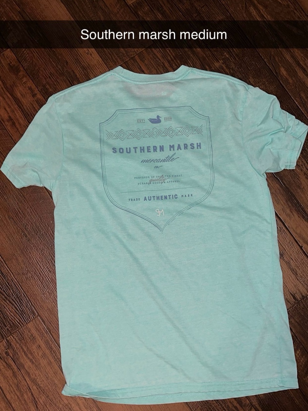 Southern Marsh Mint Green Short-Sleeve Logo Tee
